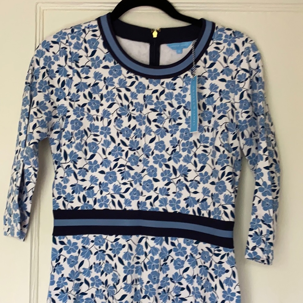 Draper James a-line blue dress